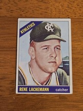 1966 Topps - Rene Lachemann #157 Vg