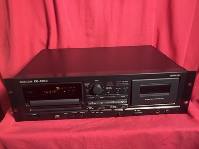 Tascam Cd-A500 CD Cassette Tape Player Reorder, Nice! Cd Inoperable, Repair