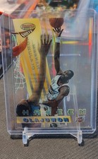 1996-97 Bowman's Best - Shots Hakeem Olajuwon #BS4 Atomic Refractor