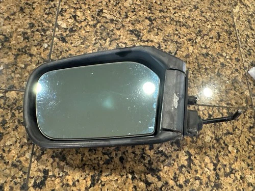 72-74 Mercedes R107 350SL EARLY Small LEFT Rear View Door Wing Mirror Assembly