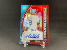 2020 PANINI PRIZM DRAFT PICKS AARON SABATO PDP171 POWER SURGE RED AUTO 28/50