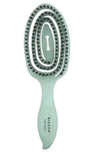 NEW Biosilk Boar Hair Bristle Brush For Dogs Mint Green