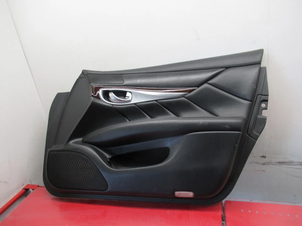 11-13 INFINITI M37s PANEL DE PUERTA INTERIOR DEL LADO DEL PASAJERO DELANTERO DERECHO OEM Foto 3 de 4