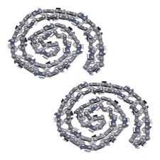 2PCS 20" inch Chainsaw Chain Blade 0.325" .058 76DL  Full Chisel 76 DL Chain