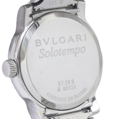 Reloj Mujer BVLGARI Solotempo ST29WSSD Modelo Antiguo /130127 - Imagen 6 de 10
