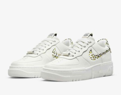 Nike Air Force 1 Pixel SE Womens Shoes Size 8 Sail Lemon Twist DH9632-101 NIB