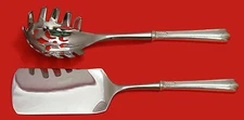 American Directoire by Lunt Sterling Silver Italian Pasta Set 2pc HHWS Custom