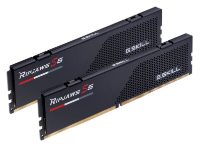 64GB G.Skill DDR5 Ripjaws S5 6400MHz CL32 Dual Channel Kit 2x 32GB Schwarz