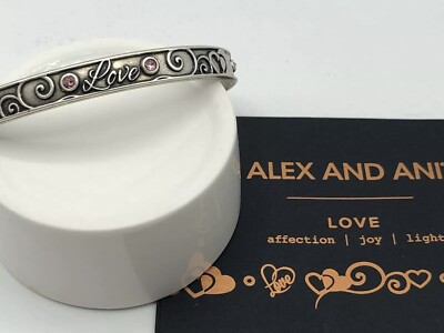 Alex and Ani 'Love' Affection | Joy | Light Cuff