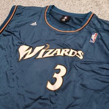 Vtg Caron Butler Jersey Mens 4XL Washington Wizards #3 Basketball Blue Adidas