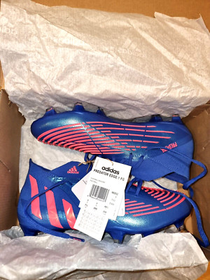 Size 7.5 - adidas Predator Edge.1 FG Hi-Res Blue Turbo