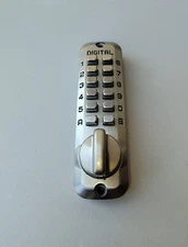 Lockey M-210 Series Keyless Entry Single Combination - Nickel