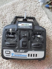 E Sky 0404 4 Channel Transmitter Airplane Remote Control 72 MHz