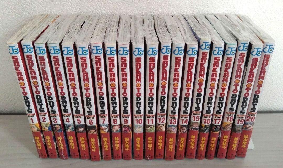 SAKAMOTO DAYS Vol. 1-21 All 1st Print w/Obi Japanese Manga With