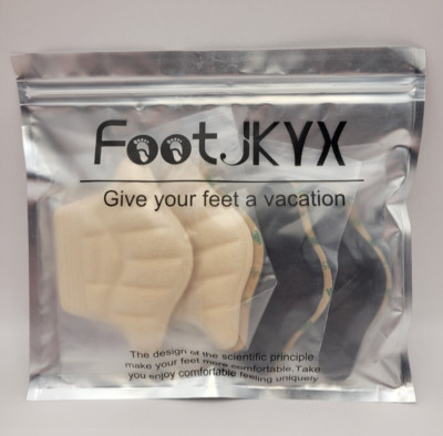 Foot JKYX Heel Grip Insert Cushion Pads for Loose Shoes No-Slip Heel Pads 4/pack