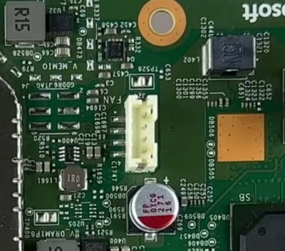 XBOX Series S Mainboard Ersatz Interner Lüfter Anschluss FPC