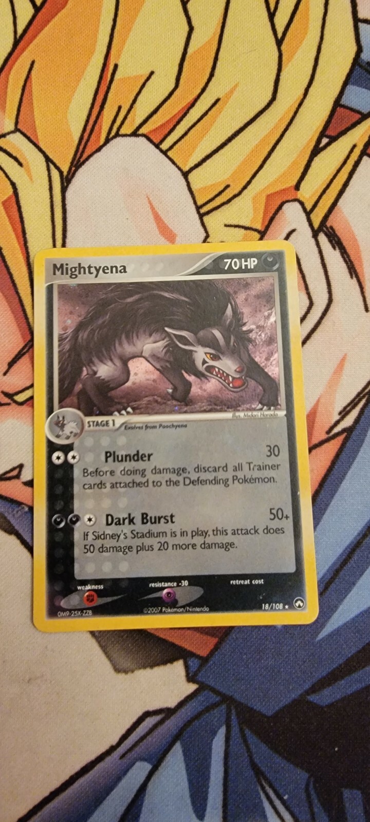 Mightyena Power Keepers 18/108 Holo LP