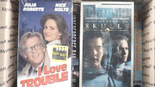 Lot de bandes VHS action - Lot de 12 bandes VHS - X-Men ; Signes ; Independence Day-qab0 - Photo 1/2