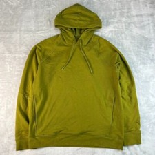 Lululemon Smooth Spacer Classic-Fit Pullover Hoodie Mens Medium Green