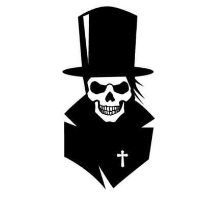 GRAVE DIGGER SKULL CAR DECAL STICKER | eBay