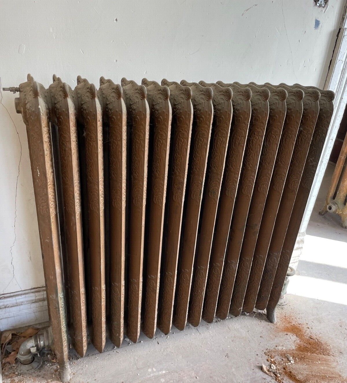 Vintage Cast Iron Radiator Heater, Victorian Scrollwork multiple sizes
