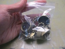 Lot of 5 Vintage Amphenol Metal Dust Caps PN ...