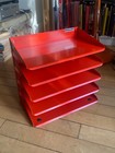 Bisley Desk Organizer Filing, 1970s Vintage