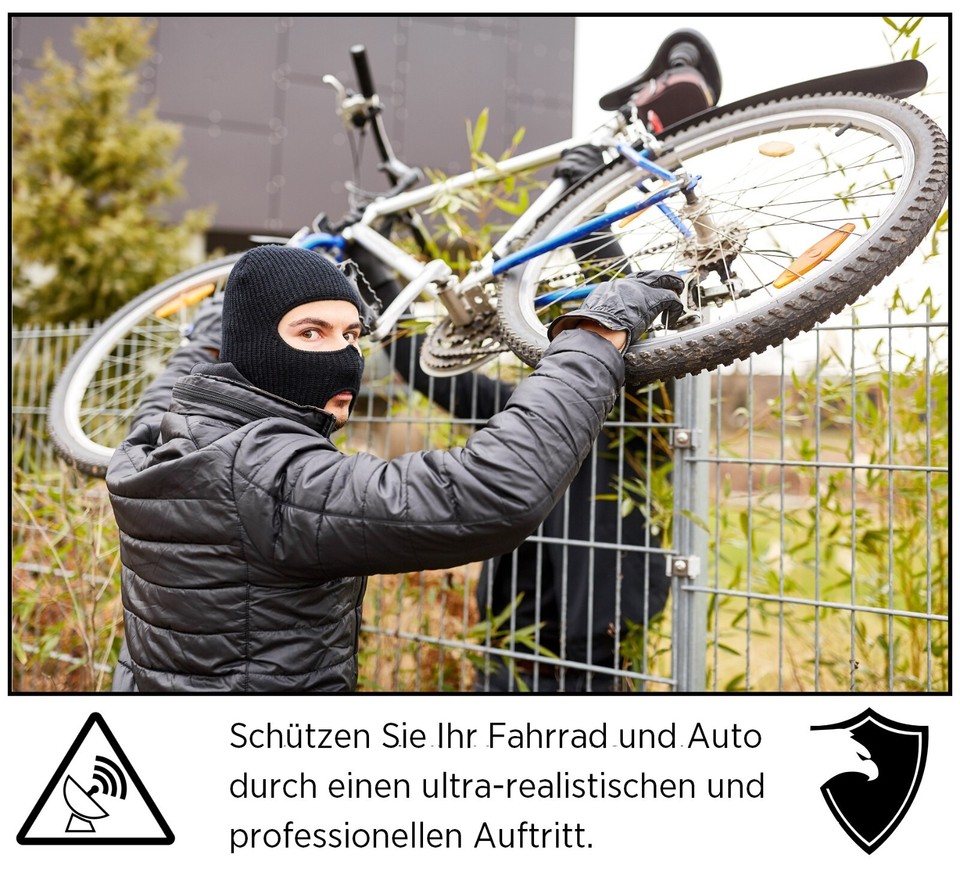 BIKE-label GPS Tracking Aufkleber - 3er Set Anti-Diebstahl Für Auto