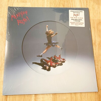 Maneskin - Rush! Vinyl LP Deluxe Edition Red Exclusive Poster NEW