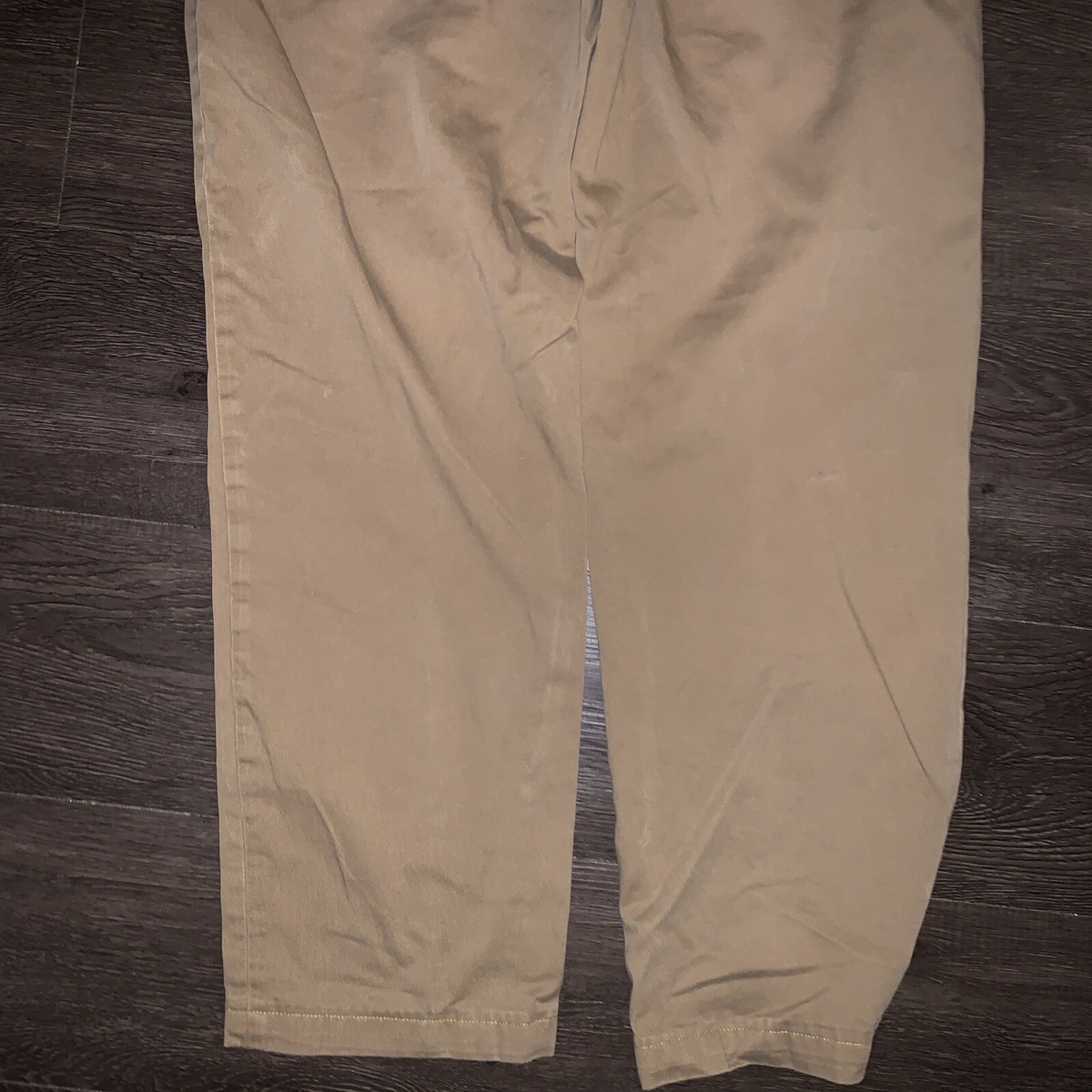 Polo Ralph Lauren Khaki Pants Men Size 33 x 32 Beige Ethan Pant