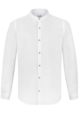 Stockerpoint Trachtenhemd Friedrich Stehkragen weiß langarm Gr S M L XL XXL 3XL