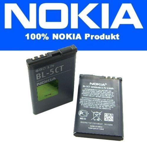 Batterie d'origine Nokia BL-5CT Pile Pour Nokia 6730 Classic / 6303i Classic - Photo 1/1