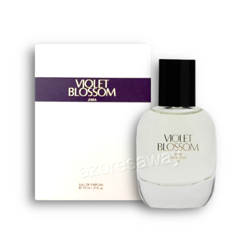 Zara VIOLET BLOSSOM for Women Eau de Toilette EDT Fresh Magnolia  