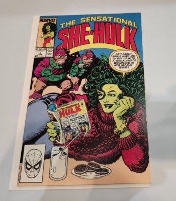 Sensational She-Hulk #2, 1989: Attack of The Terrible Toad Men