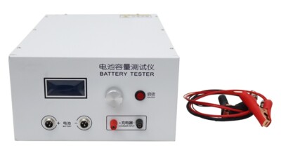 Lithium Lead-acid Battery Capacity Tester Discharge Meter AC 100-240V, 12V -72V
