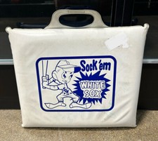 Vintage Chicago White Sox Harry Caray Signed Stadium Seat Cushion
