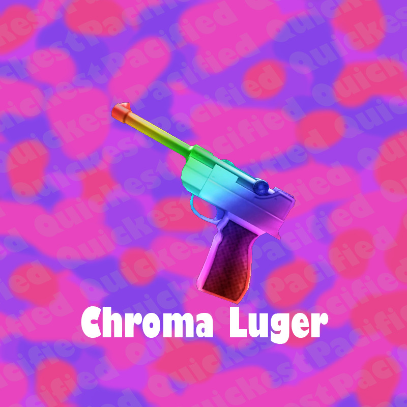 Chroma Luger Gun, Trade Roblox Murder Mystery 2 (MM2) Items