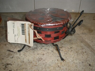 NEW RARE Longaberger Baskets Collectors Club 2009 Ladybug Basket