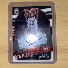 2021-22 Panini Donruss Optic - Signature Series Holo Prizm #SS-DQJ DaQuan...