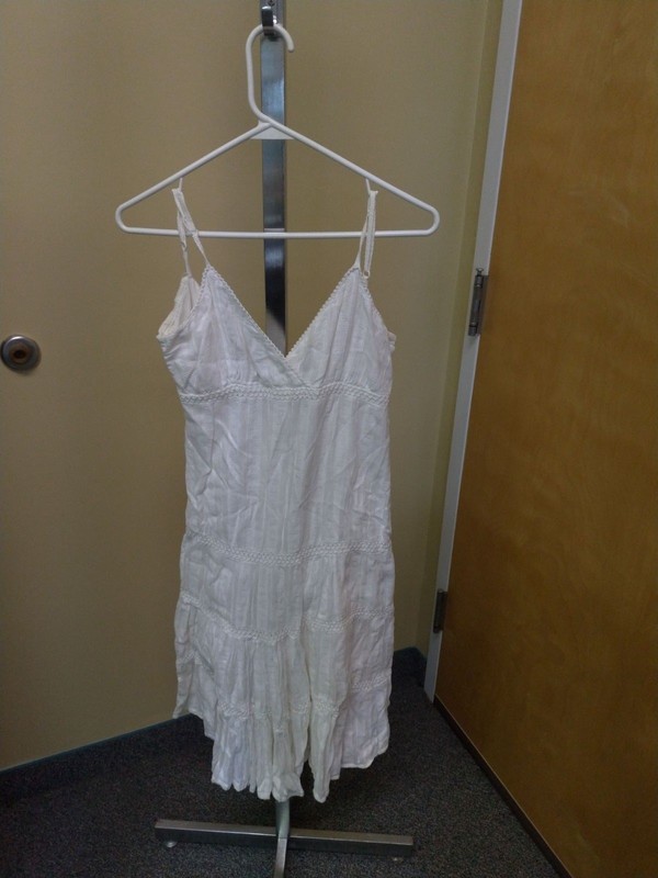 Gorgeous 915 Size Age 13 Years White Girls Dress