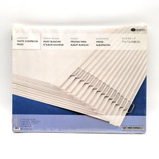 Creative Memories 12x10 Refill Scrapbook Pages White Landscape 2006 Retired