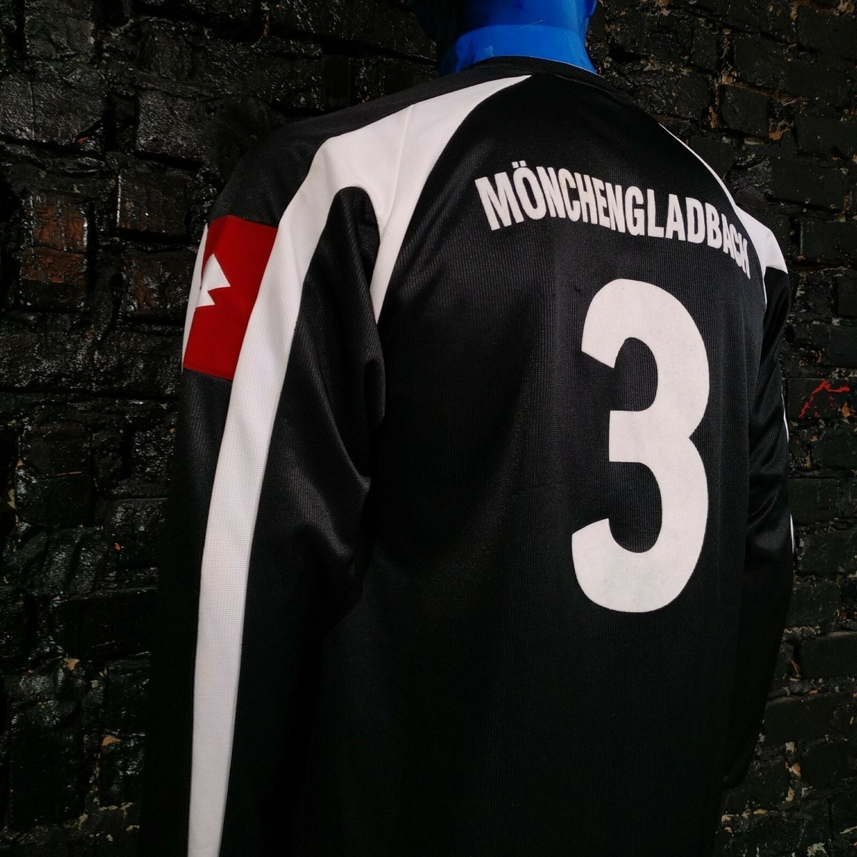 Maillot Extérieur (away) Borussia Mönchengladbach 2006-2007 Manches Longues - Marque Lotto - Taille L Homme - Occasion Très Bon état