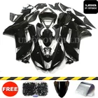 Gloss Black Fairing Kit for Kawasaki Ninja ZX6R 636 2007 2008 ABS Bodywork +Bolt