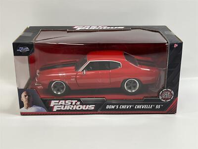 Fast and Furious Doms Chevy Chevelle SS rot Maßstab 1:24 Jada 97193