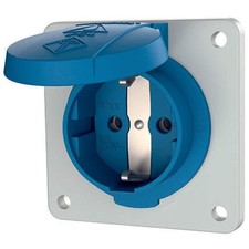 Mennekes - Schutzkontakt-Anbausteckdose Schuko-Anbau-Steckdose 11011F 16A 2p+E 2