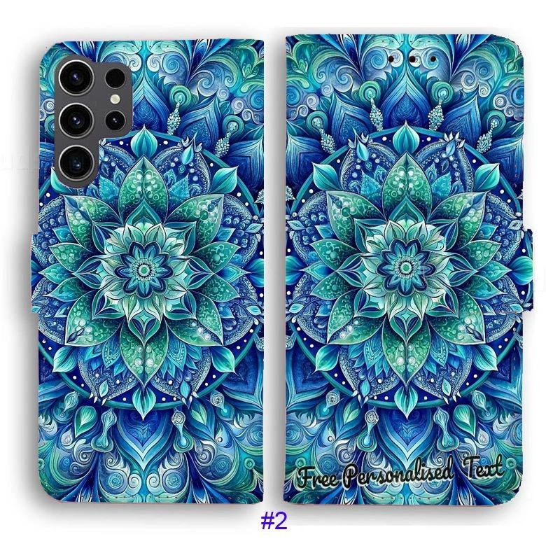 Cubierta de teléfono de texto personalizada para Samsung serie S - S23/22/21/20/10/9/8/7/6/5 Foto 3 de 4