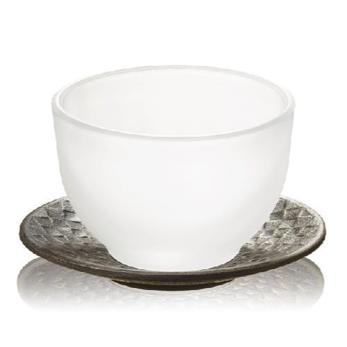 Ronnefeldt 'Asia Collection' - Frosted Glass Tea Cup - Picture 1 of 6