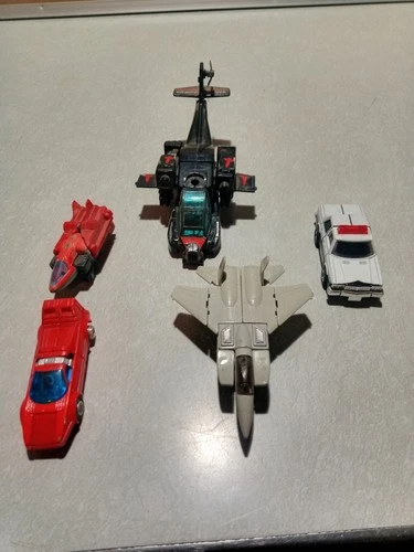 Vintage 1985 Bandai Go-Bots Lot of 5