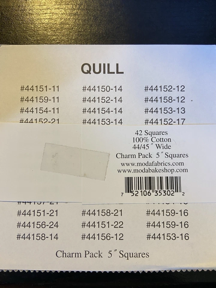 Quill By 3 Sisters For Moda OOP Charm Pack - Image 2 of 2