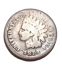 1884 Indian Head Penny Cent US Coin. Lower Grade.Free Shipping.    T3